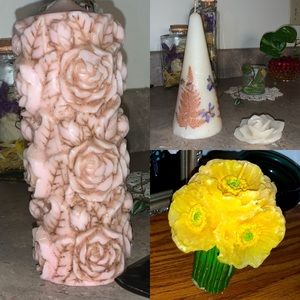 3pc. Vintage candle bundle!